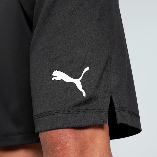 RTG Interlock 10" Men's Regular Fit Shorts, PUMA Black-White (logo), extralarge-IND